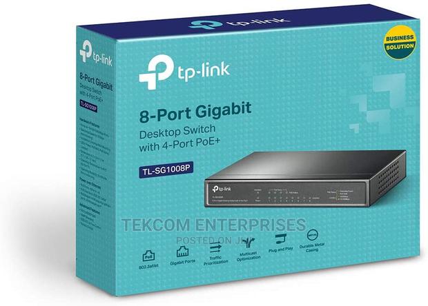 Tp Link TL-SG1008P Switch - main view
