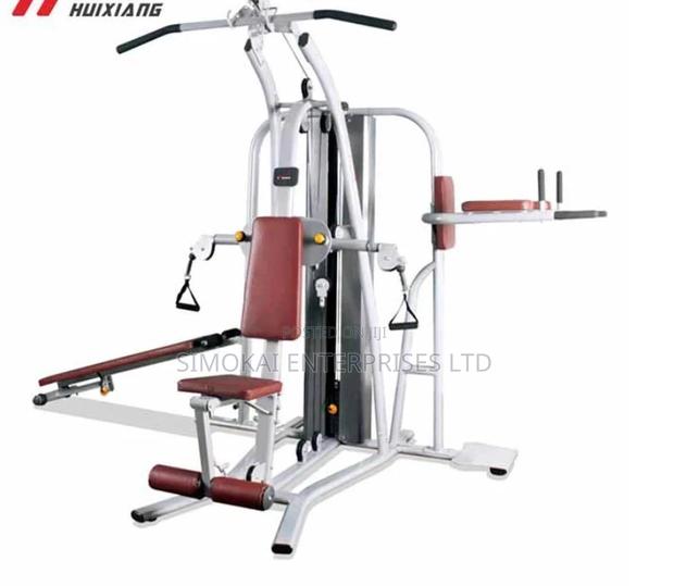 Integrated Gym Equipment Trio Exercise Station Trainer