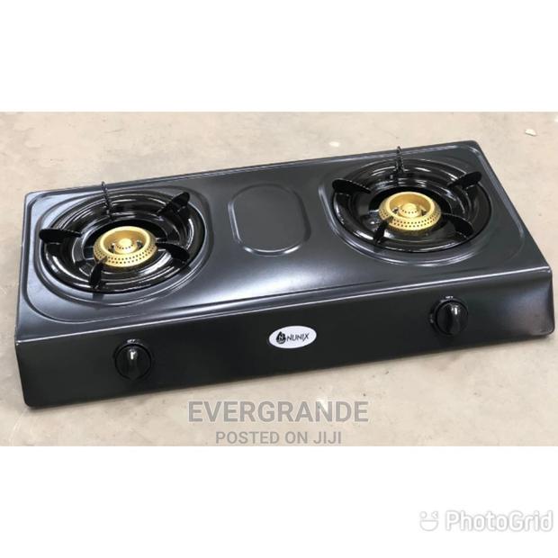 Black Nunix Two Burner Cooker