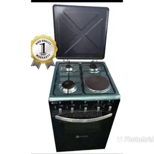 3 Gas + 1electric Plate Standing Cooker Nunix