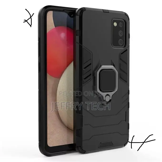 Amoured Hard Case Cover for Samsung Galaxy Ao2s