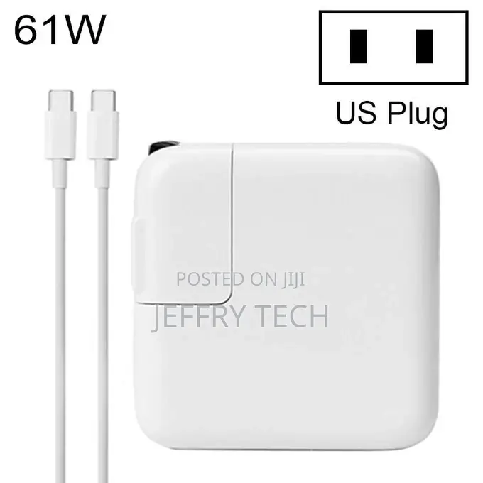 61W Type-C Power Adapter Portable Charger With 1.8m Type-C C