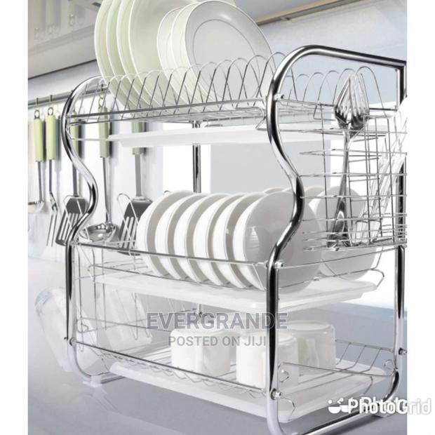 3 Tier Dish Rack Now Available at Fair Price