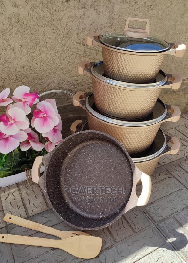 High Quality Granite Cookware Set - main view