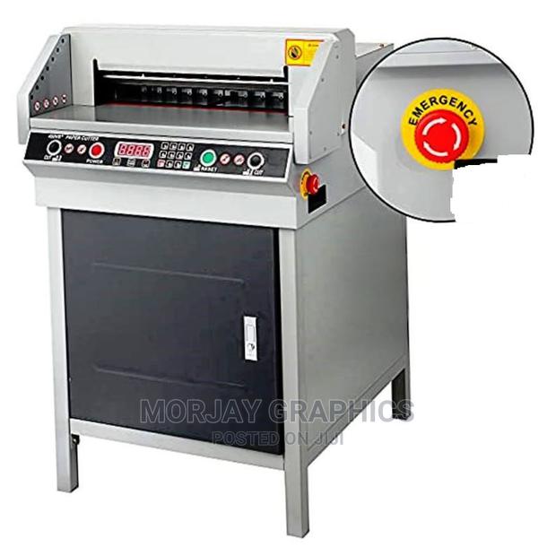 Electrical Numerical Paper Guillotine - main view