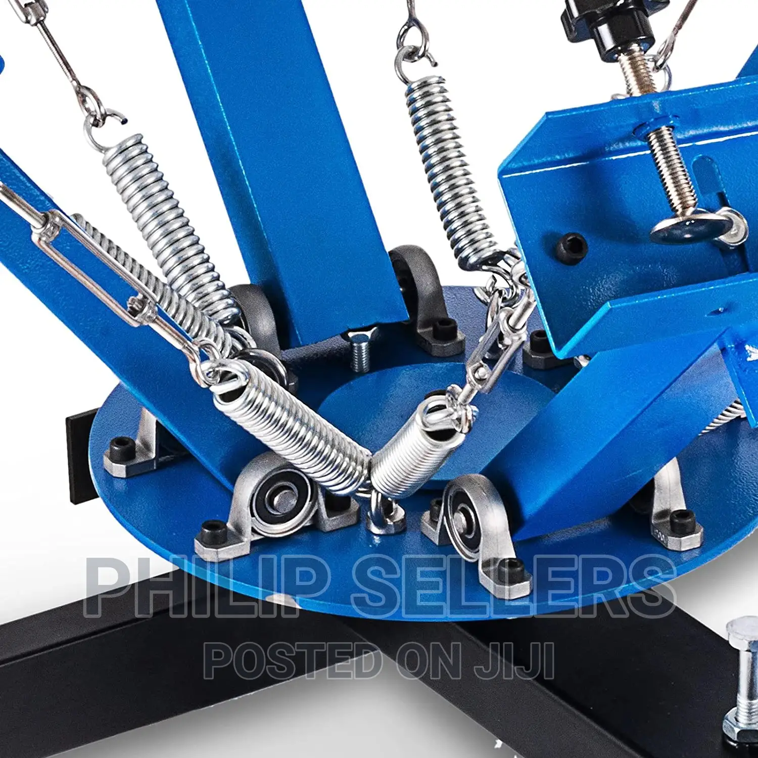 Screen Printing Press 4 Color 1 Station Silk Screen Printin