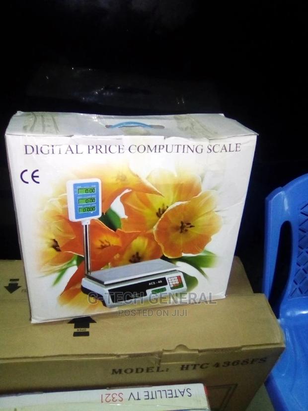 Digital Price Computing Scale - main view