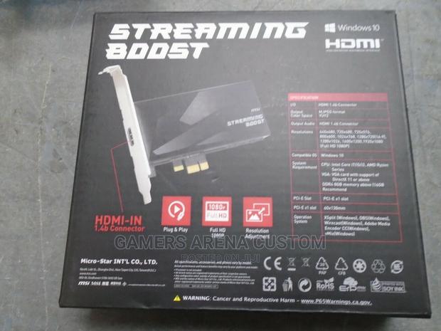 MSI Streaming Boost MS-4456 PCI-E Video Card Streaming Card - thumbnail 2