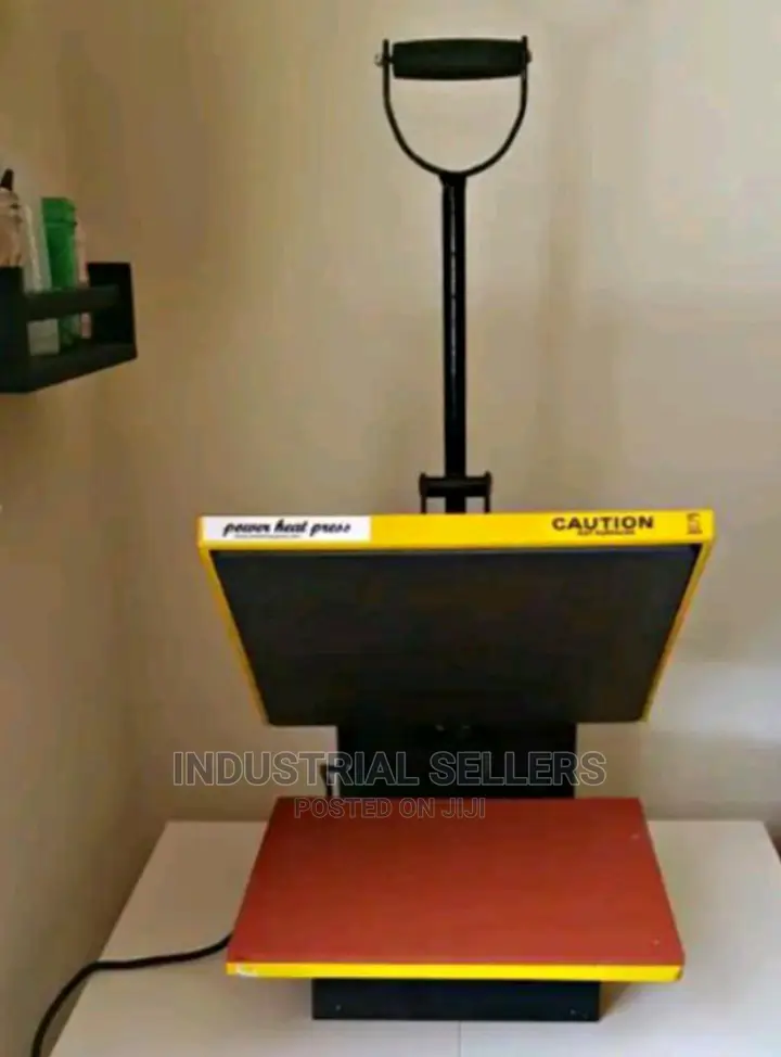 Operational Flatbed Heat Press