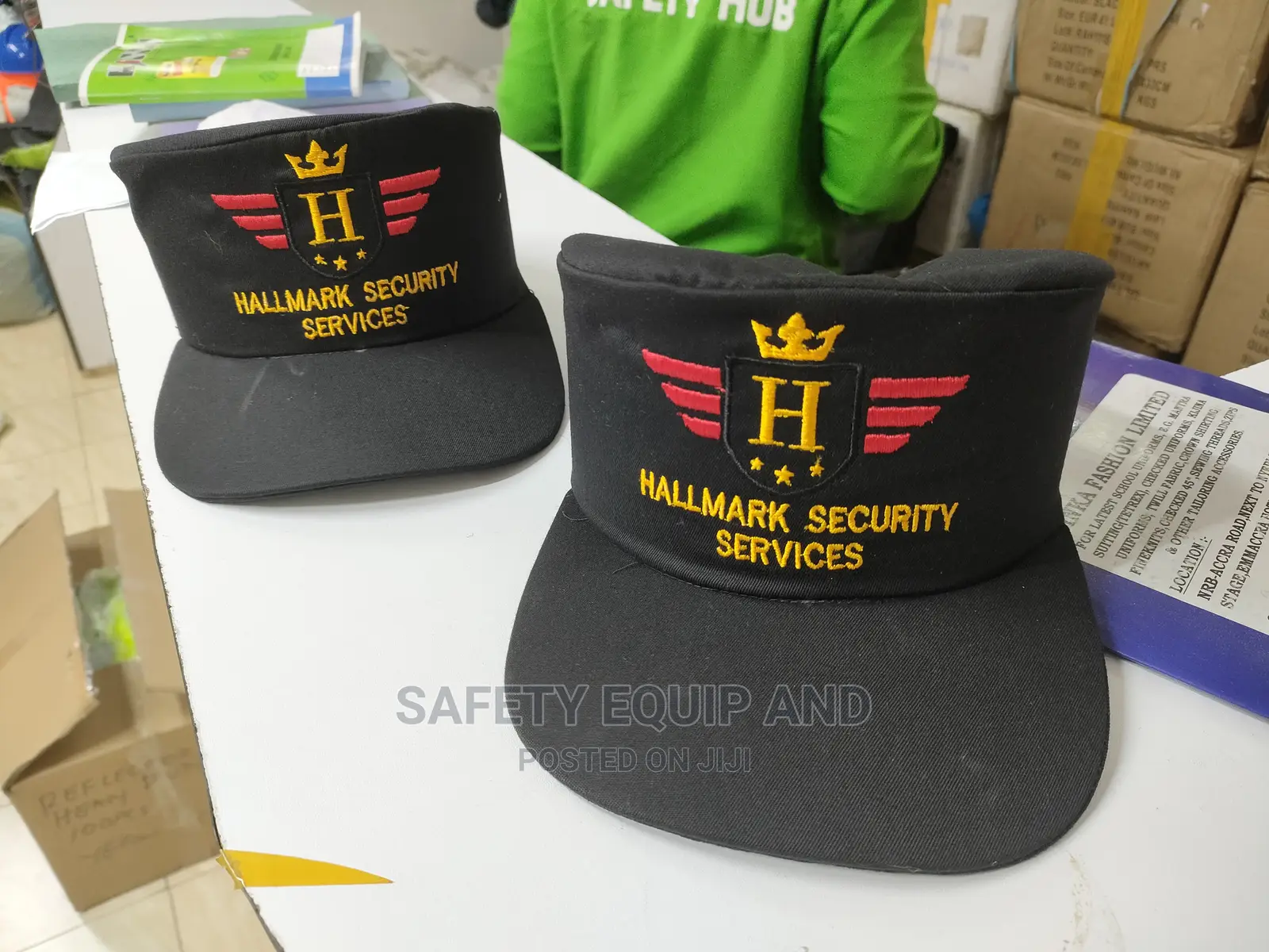 Security Caps- Branded