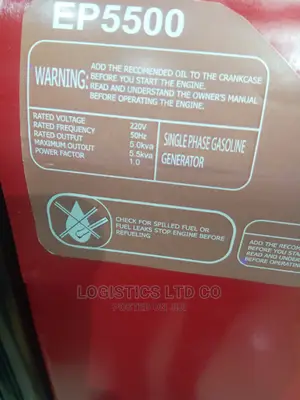 Honda Petrol Generator 5.5kva Ep5500