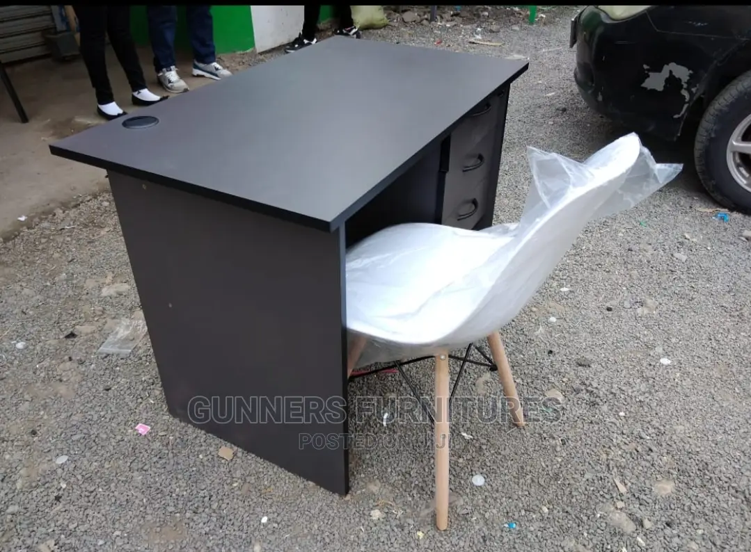 Office Table and Chair.