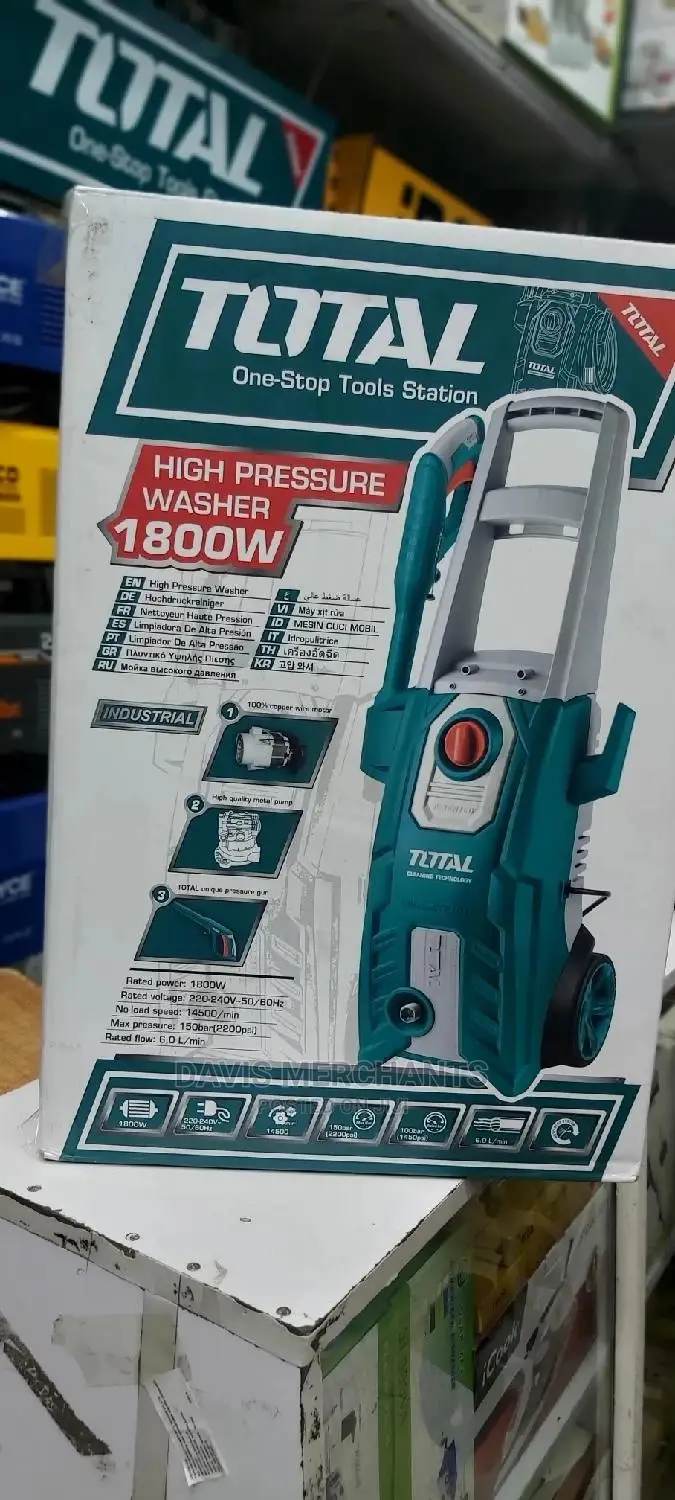 Total Electric Car Washing Machine 1800 Watts