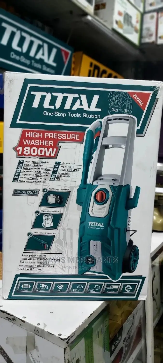 Total Electric Car Washing Machine 1800 Watts