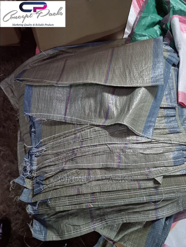 50pcs- New 90kg Gunia Polysacks Green - main view