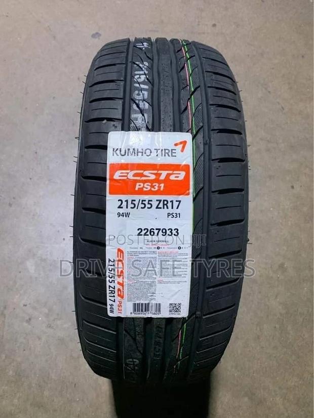 215/55 R17 Kumho Ecsta Tyre Made in Korea