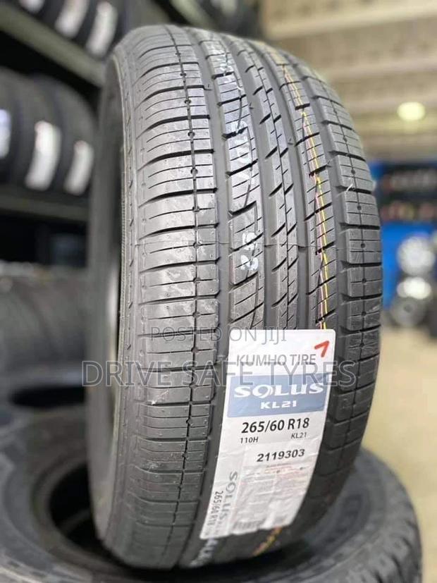265/60 R18 Kumho Tyre Made in Korea Solus
