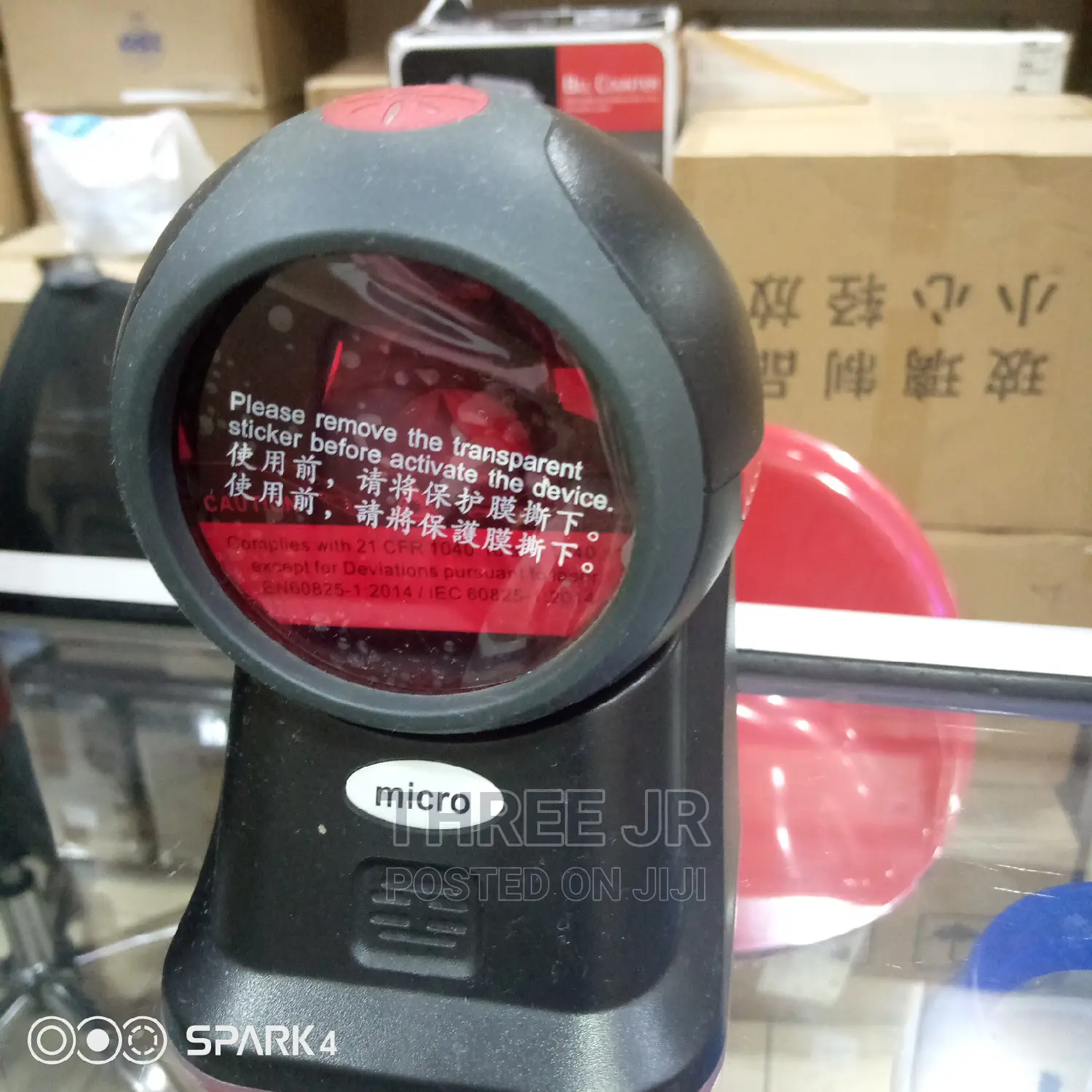 Table Mount Scanner