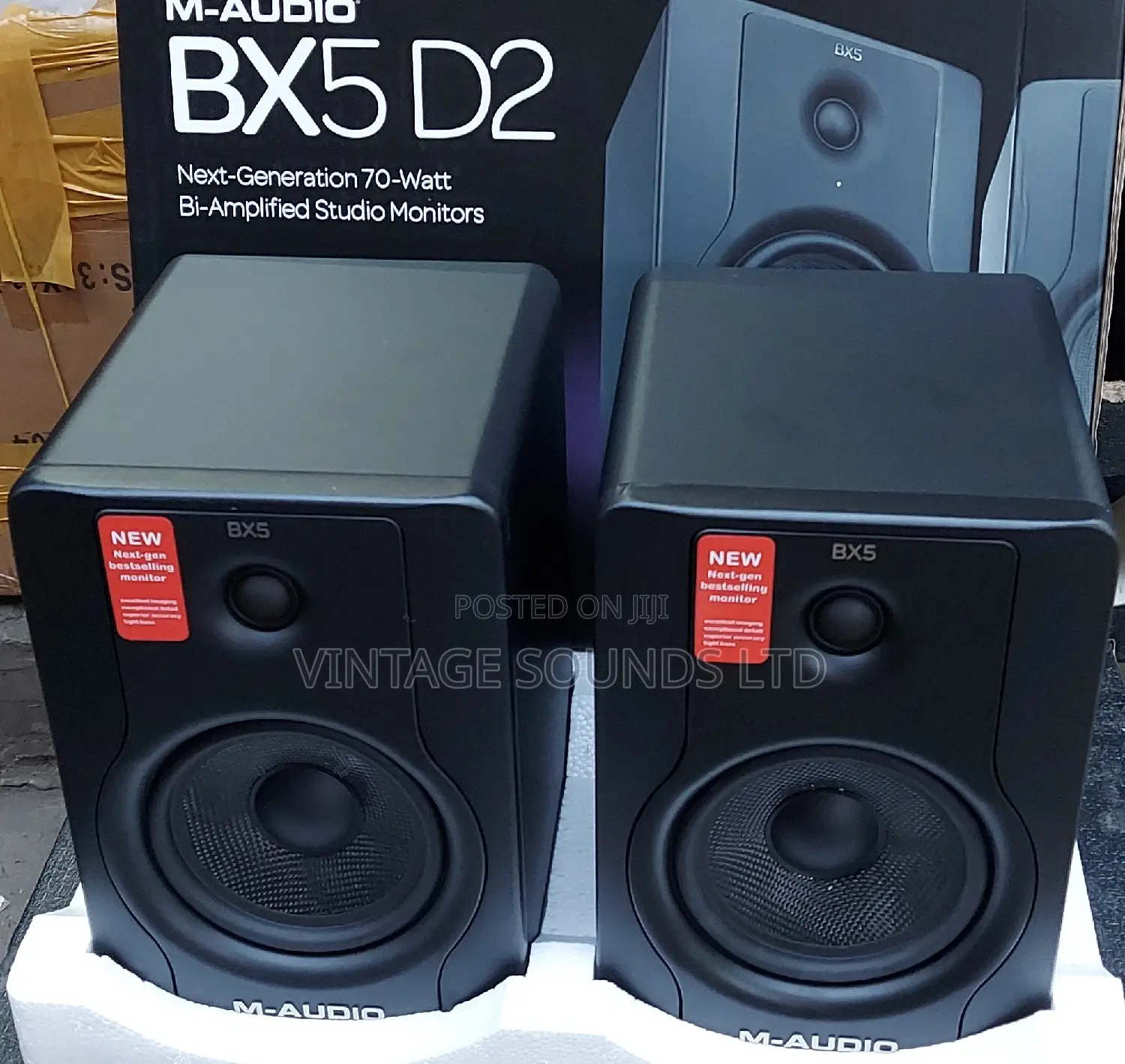 Bx5 D2 Studio Monitor Speakers( Dual )