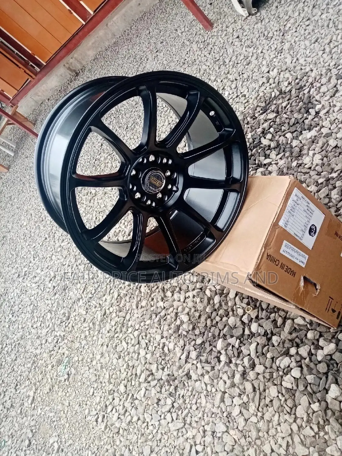 Rims Size 17 Black Full Offset