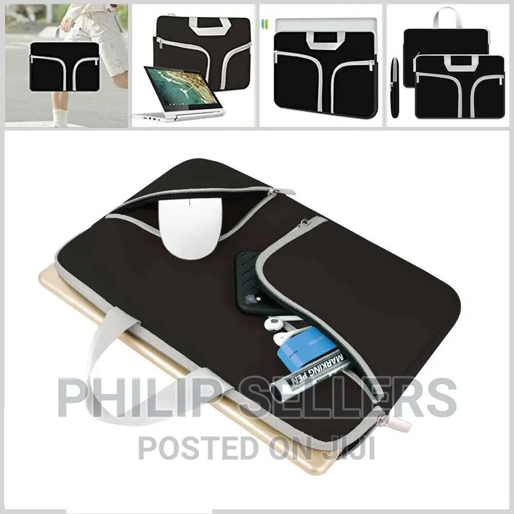 Laptop Sleeve Neoprene Handle Bag Protective Cover for Chrom