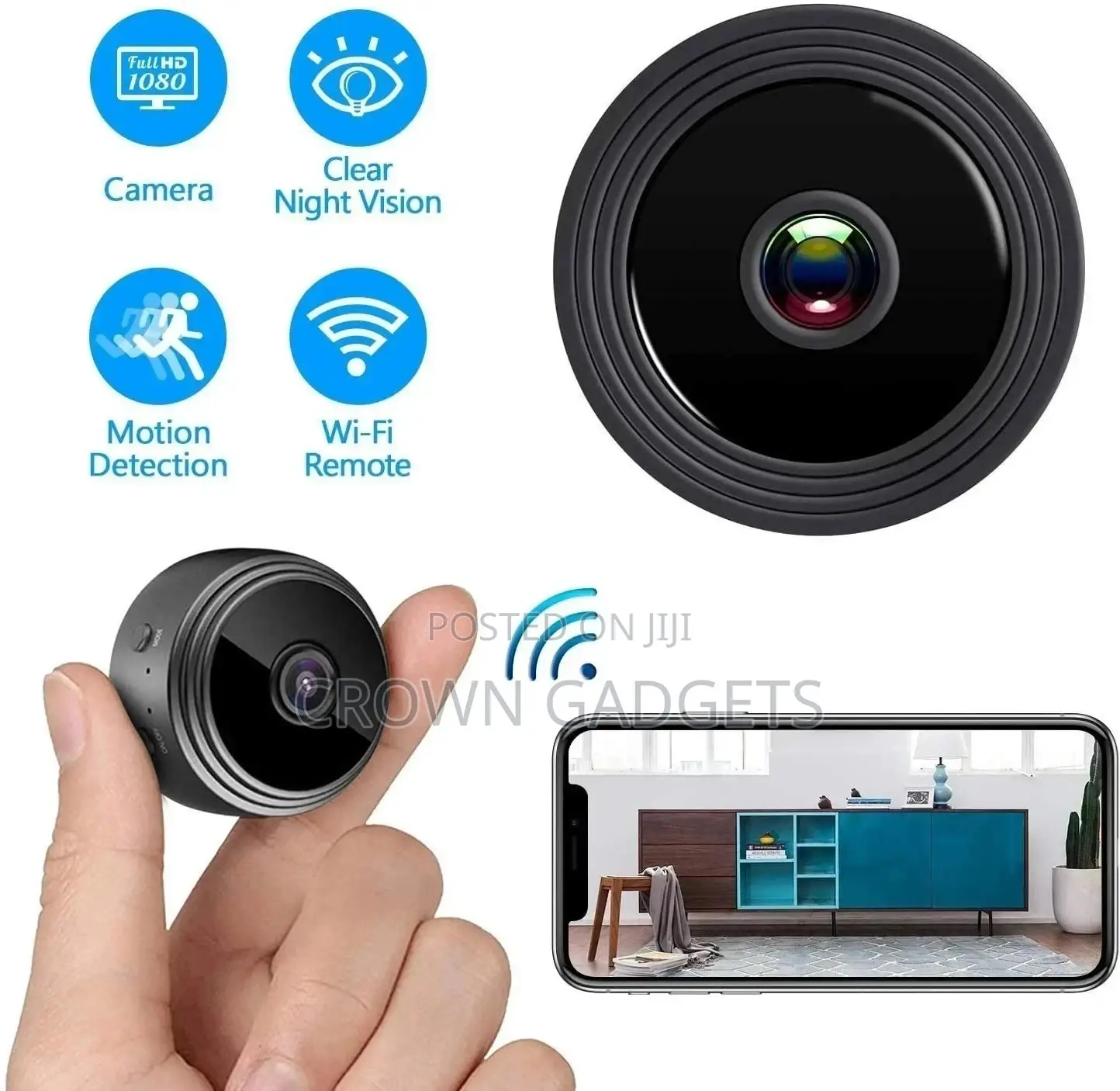 IP Camera Wifi Night Vision Wireless Surveillance Camera