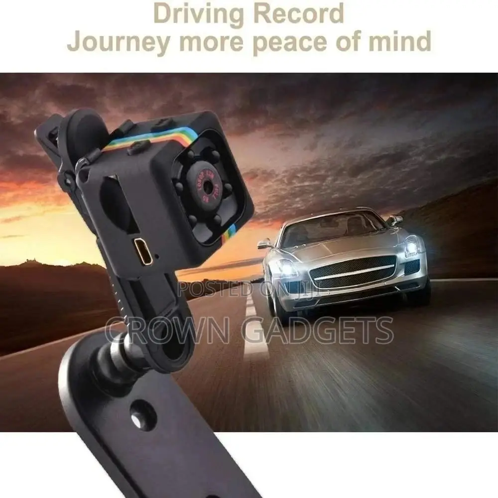 SQ11 Mini DV Camera Black With Night Vision