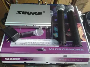 Shure Wireless Microphone Sh500 Model