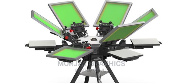 Brand Imported 6 Colour 6 Station Screen Printing Machine