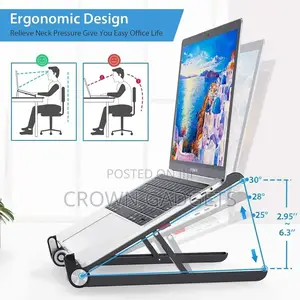 Portable Desktop Holder Compatible With Macbook,iPad, HP