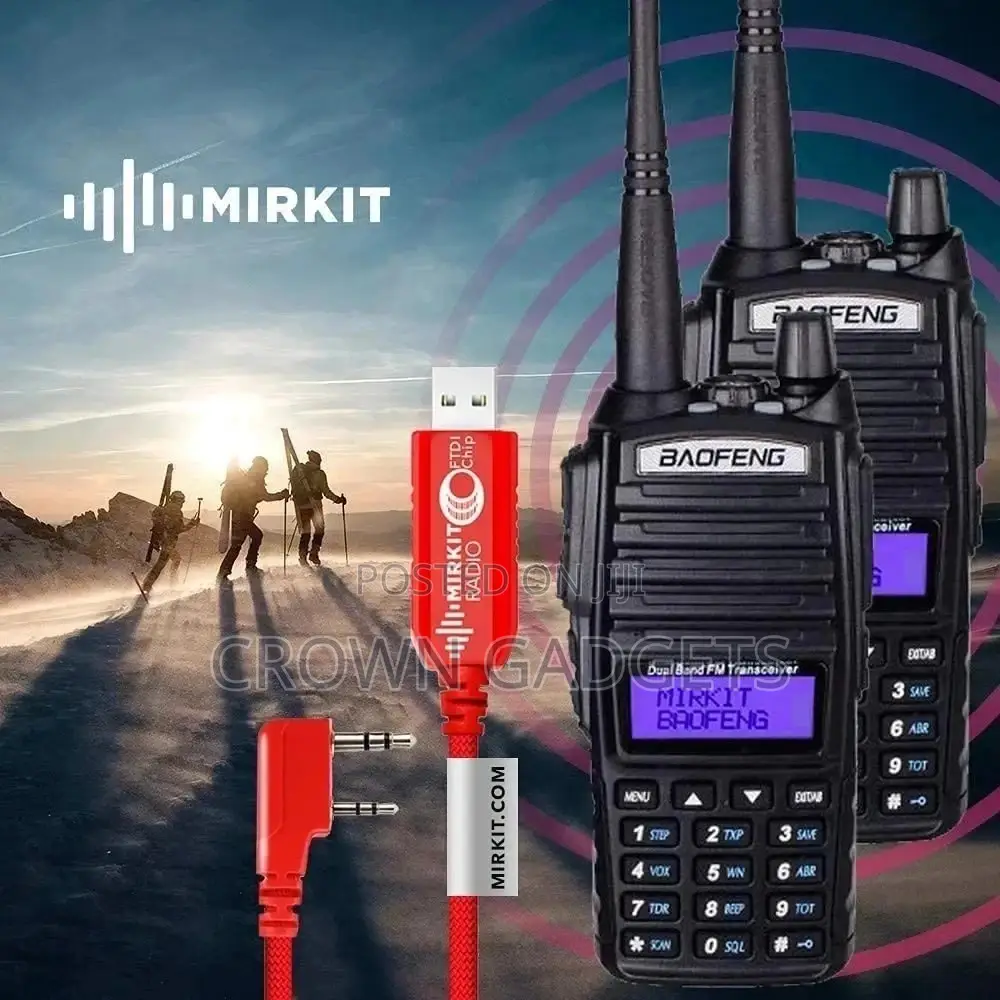 2pcs Baofeng Uv-82 8w Walkie Talkie Two Way