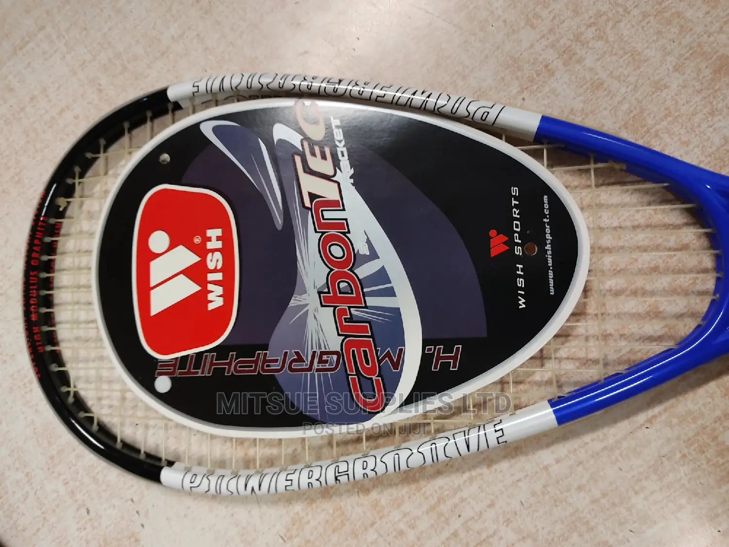 Wish Squash Racket 9908 for Proffessionals With Full Cover
