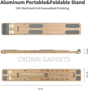Portable Tablet Holder For Desk Lightweight Space-save