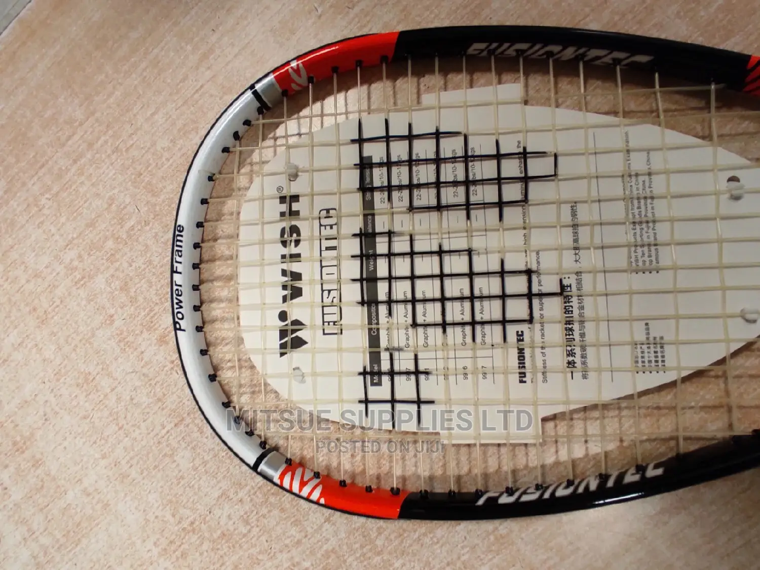 Wish Squash Racket 9907 for Professional With Full Cover