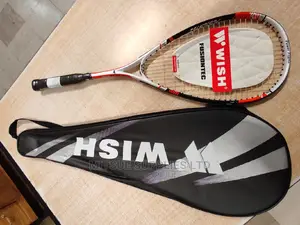 Wish Squash Racket 9907 for Professional With Full Cover