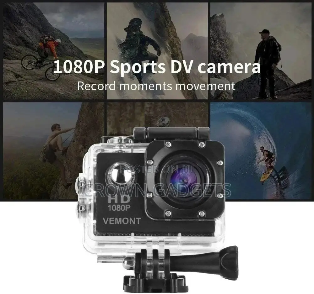 4K Wifi Waterproof Action Camera LCD Display