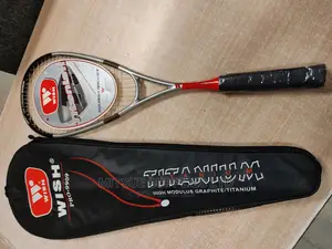 Wish Squash Racket 9909 for Elites With Carry Bag
