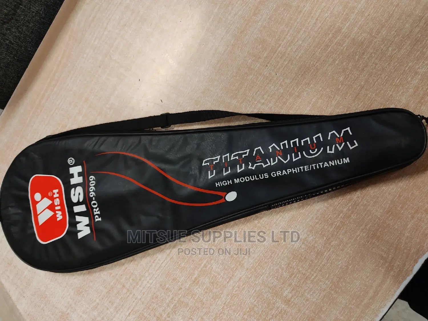 Wish Squash Racket 9909 for Elites With Carry Bag