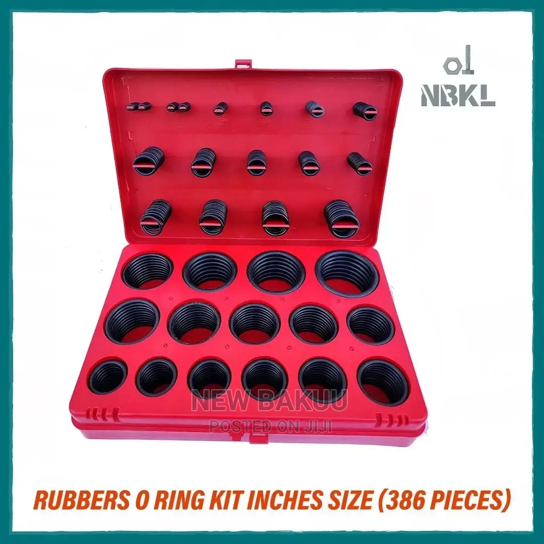 Rubbers O Ring Kit Inches Size (382 Pieces)
