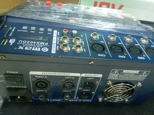 Max 4channel Powered Mixer 2channels Speaker Outputs