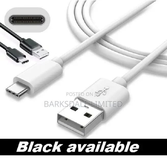 Fast Charger USB Cable Type C Samsung Sony LG Phone Mobile