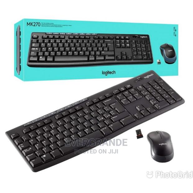 Logitech Mk270 Keyboard and Mouse - main view