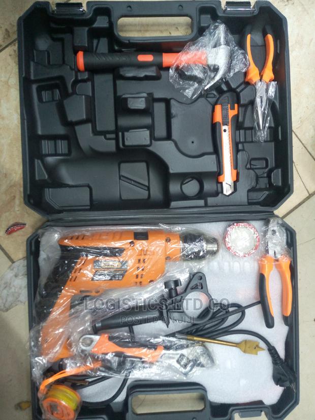 Dera Drill Set With Complete Carpentry Tools 12v - thumbnail 5
