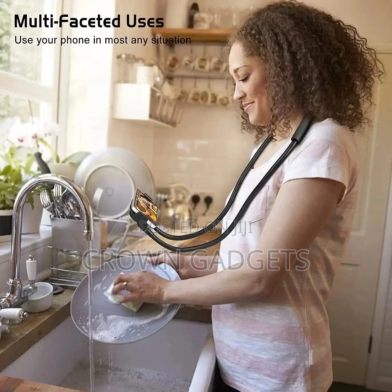 Hang Style Universal Folding Flexible Lazy Neck Holder