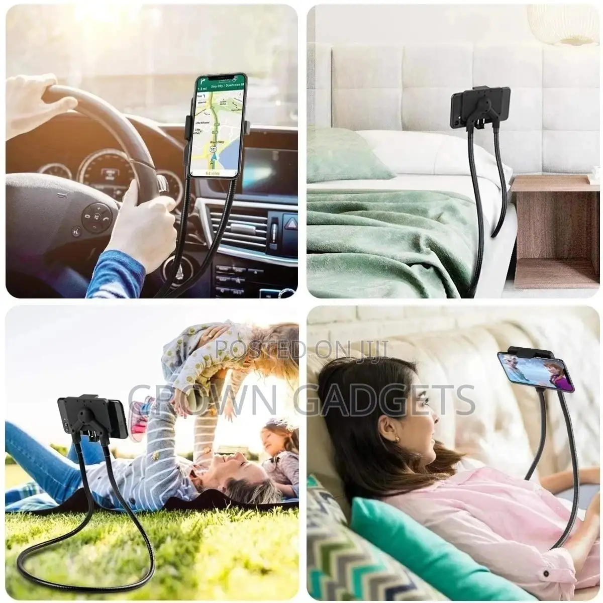 Lazy Bracket Free Rotating Smart Mobile Phone Mount Stand