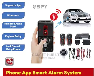 Smart Car Alarm With Remote Engine Start and Phone App