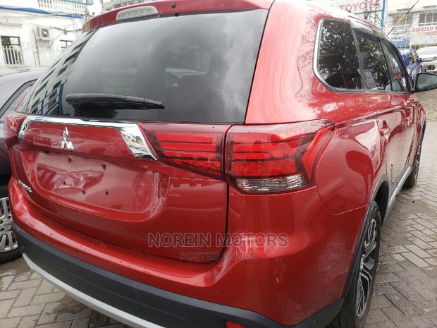 Mitsubishi Outlander 2015 Burgandy - thumbnail 4