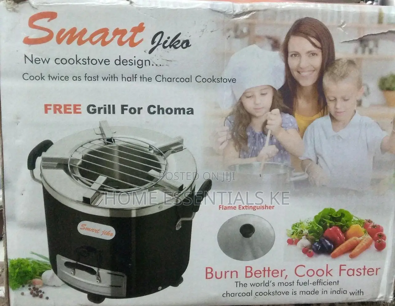 Smart Jiko With Free Grill for Choma