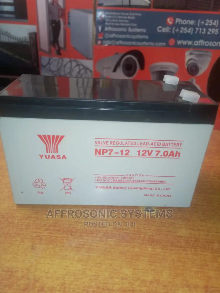 12V 7ah Back Up Battery