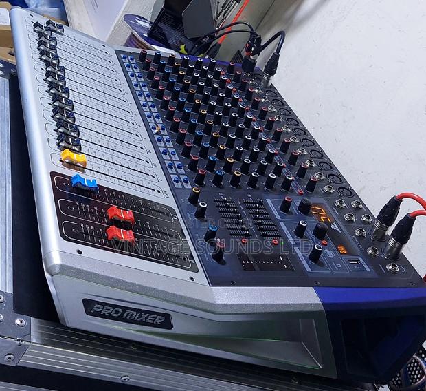 12channel Powered PRO Mixer - main view